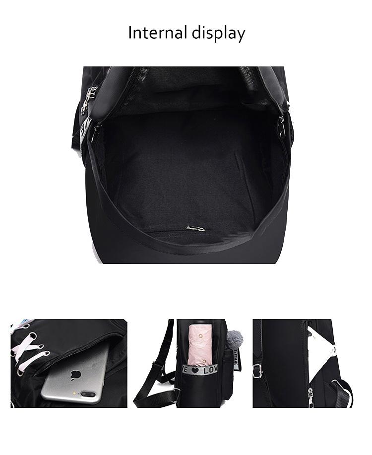 Bellvora Women's Backpack detail shot – authentic designer craftsmanship