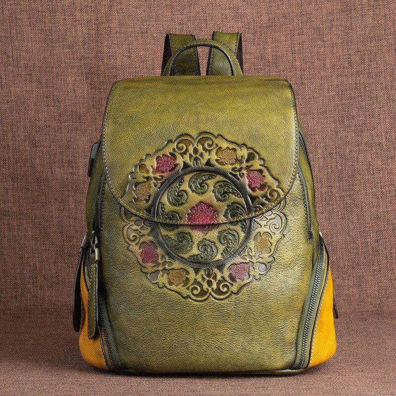 Front view of Bellvora Women's Backpack premium bag