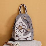 Bellvora Women's Backpack detail shot – authentic designer craftsmanship