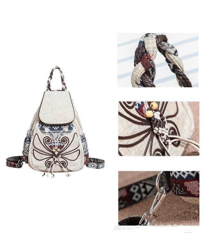Bellvora Women's Backpack detail shot – authentic designer craftsmanship