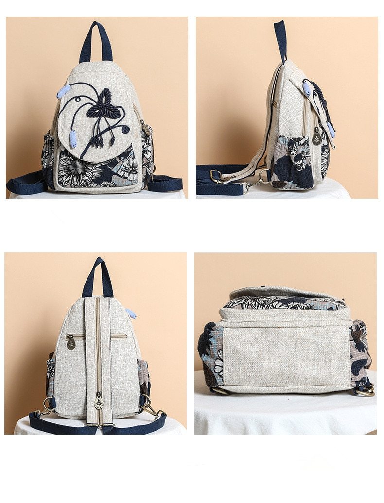 Front view of Bellvora Women's Backpack premium bag