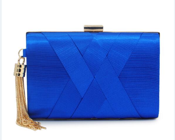 Front view of Shelly Mason Luxury Clutch Bag premium bag