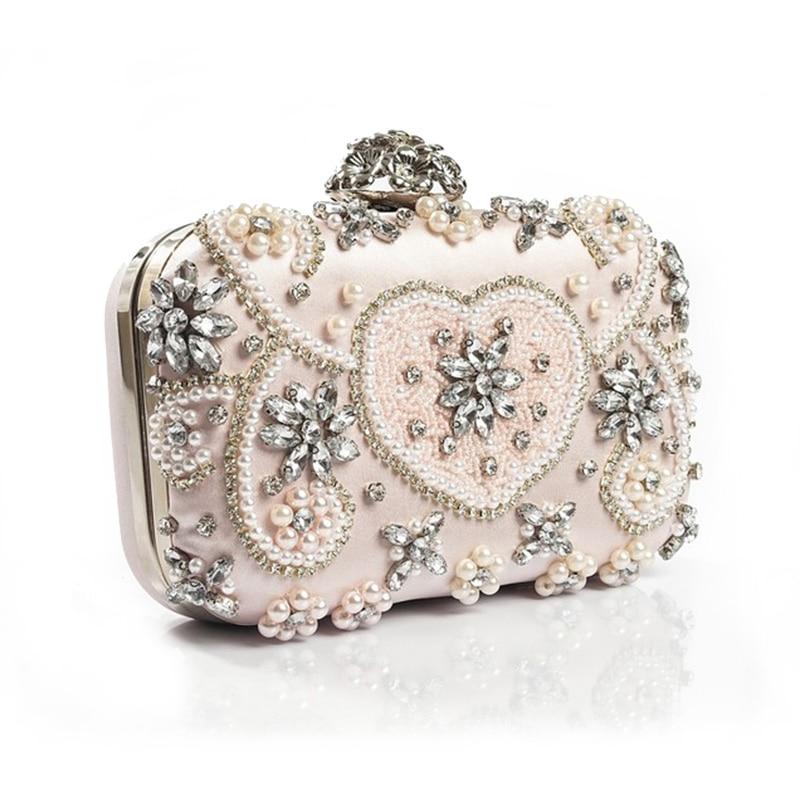 Front view of Shelly Mason Evening Clutch Bag premium bag