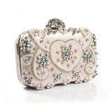 Front view of Shelly Mason Evening Clutch Bag premium bag