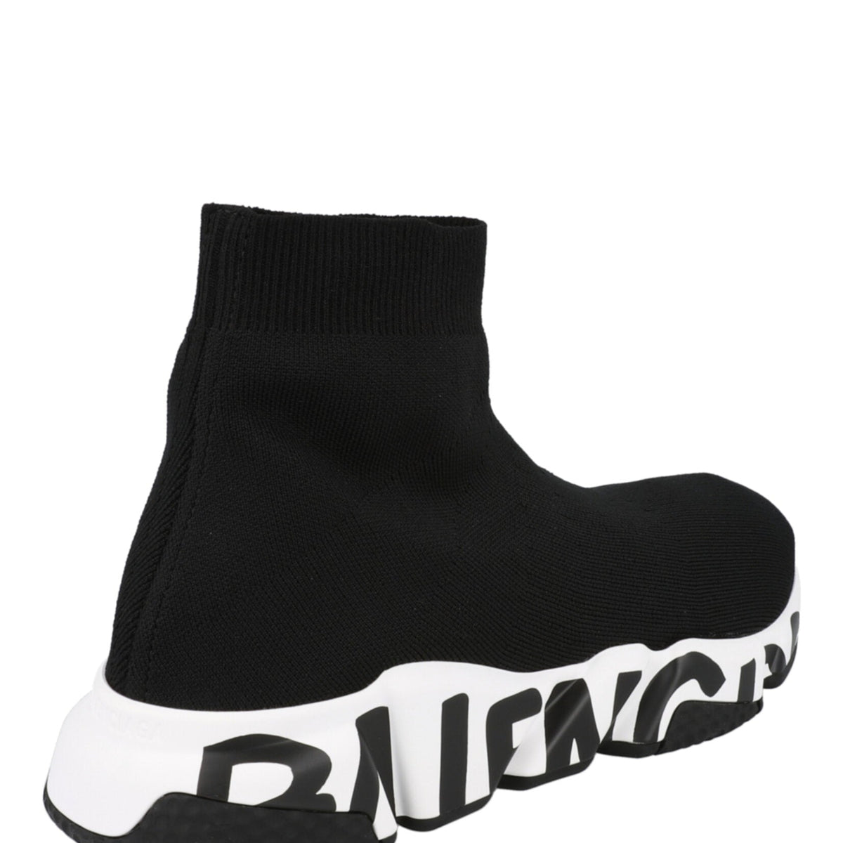 Balenciaga Speed Graffiti Knit High Top Sock Sneakers Mens 645334W-2DB7-1015