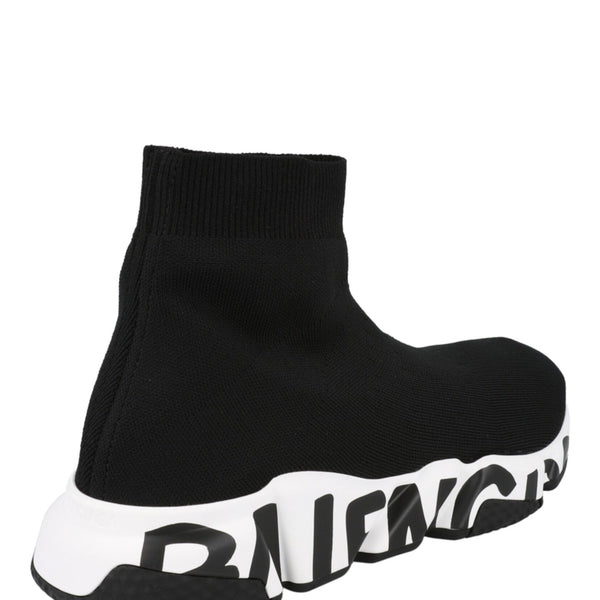 Balenciaga Speed Graffiti Knit High Top Sock Sneakers Mens 645334W-2DB7-1015