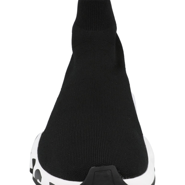 Balenciaga Speed Graffiti Knit High Top Sock Sneakers Mens 645334W-2DB7-1015