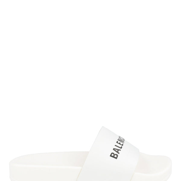 Balenciaga Logo Pool Slides （Kids） — Designer Logo Pool Slides