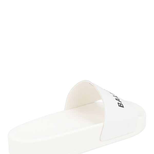 Balenciaga Logo Pool Slides （Kids） — Designer Logo Pool Slides