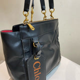 Chloe women's handbag Black luxury designer leather