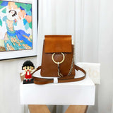 Luxventoria elegant leather Handbag top view