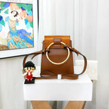 Side view of Chloe handbag Tan premium designer bag