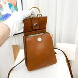 Side view of Chloe handbag Tan premium designer bag