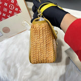 Solventoria2 elegant leather Handbag back view