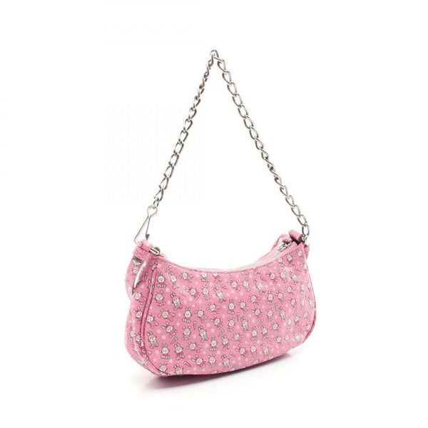 Balenciaga Le Cagole Mini Bag Pink Rabbit Leather | Studded Leather Shoulder Bag