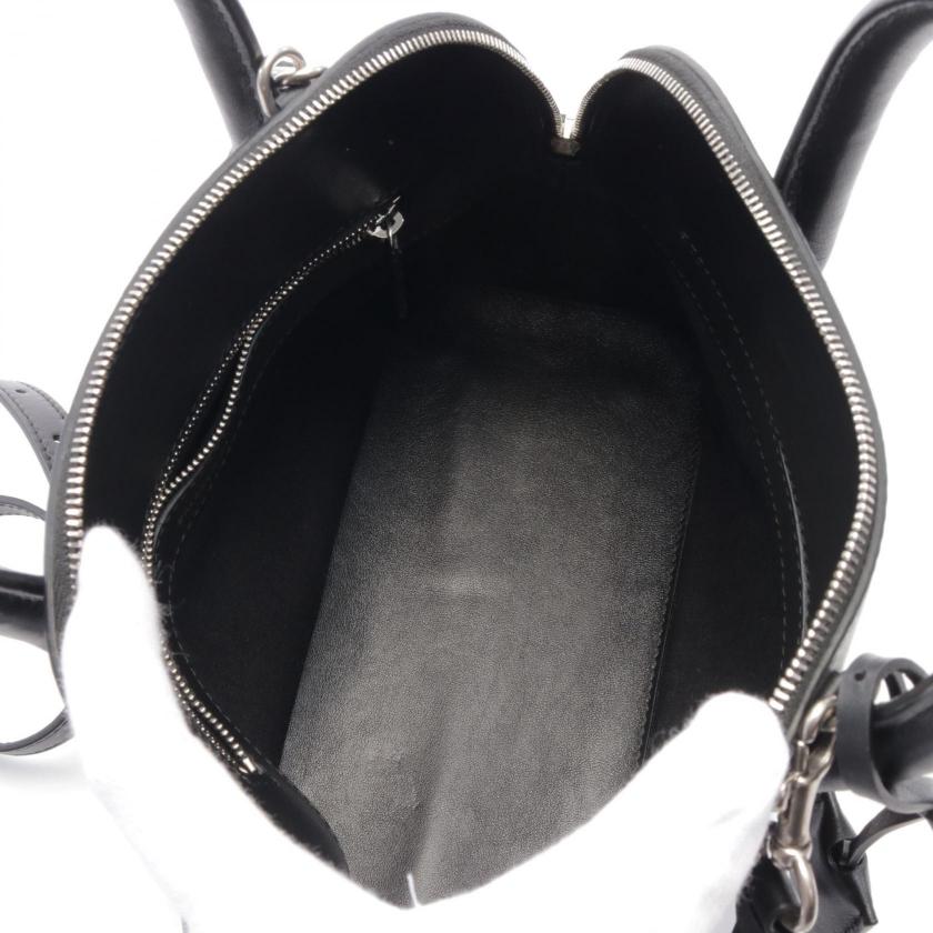 Balenciaga Ville TOP Handle S I LOVE Techno Handbag Leather Black | Designer Luxury Handbag