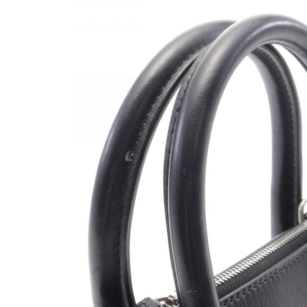 Balenciaga Ville TOP Handle S I LOVE Techno Handbag Leather Black | Designer Luxury Handbag