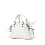 Sorvaris2 elegant leather Luxury Bag back view