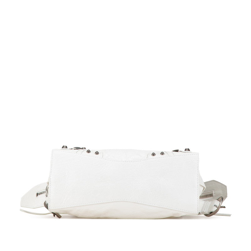 Balenciaga designer handbag leather closeup detail