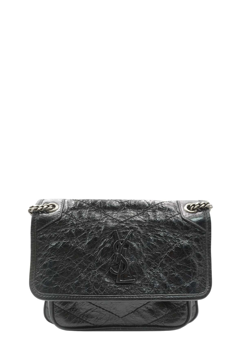 Saint Laurent Bags? Saint Laurent Baby Monogram Matelasse Niki Bag Black Elegant Everyday Designer Handbag