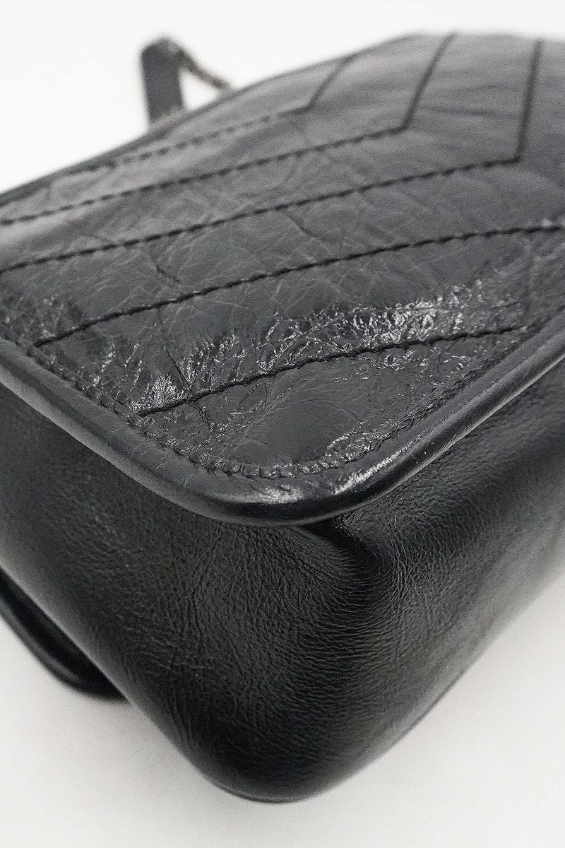 Close-up of Baby bags hardware and fine stitching