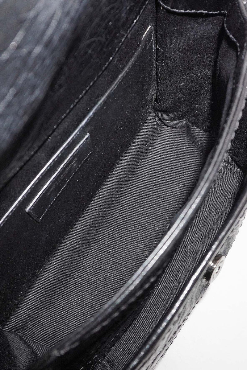 Saint Laurent Accessories- Saint Laurent Baby Niki Crinkle Black Premium Everyday Designer Accessory