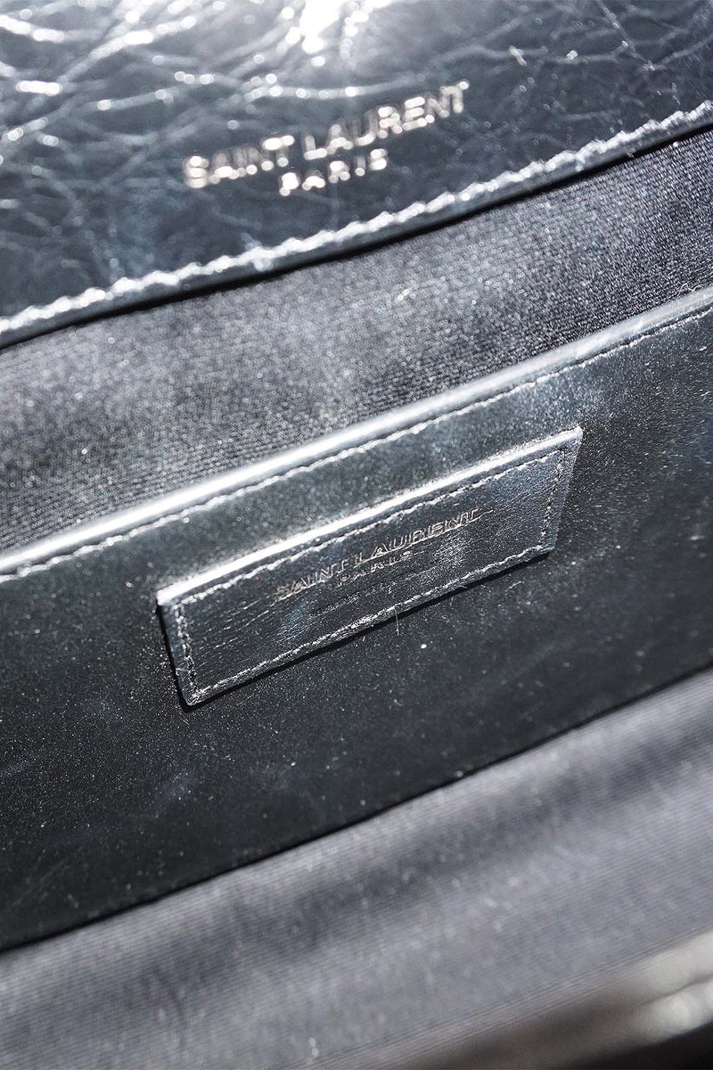 Saint Laurent Accessories? Saint Laurent Baby Niki Crinkle Black Luxury Designer Fashion Accessory