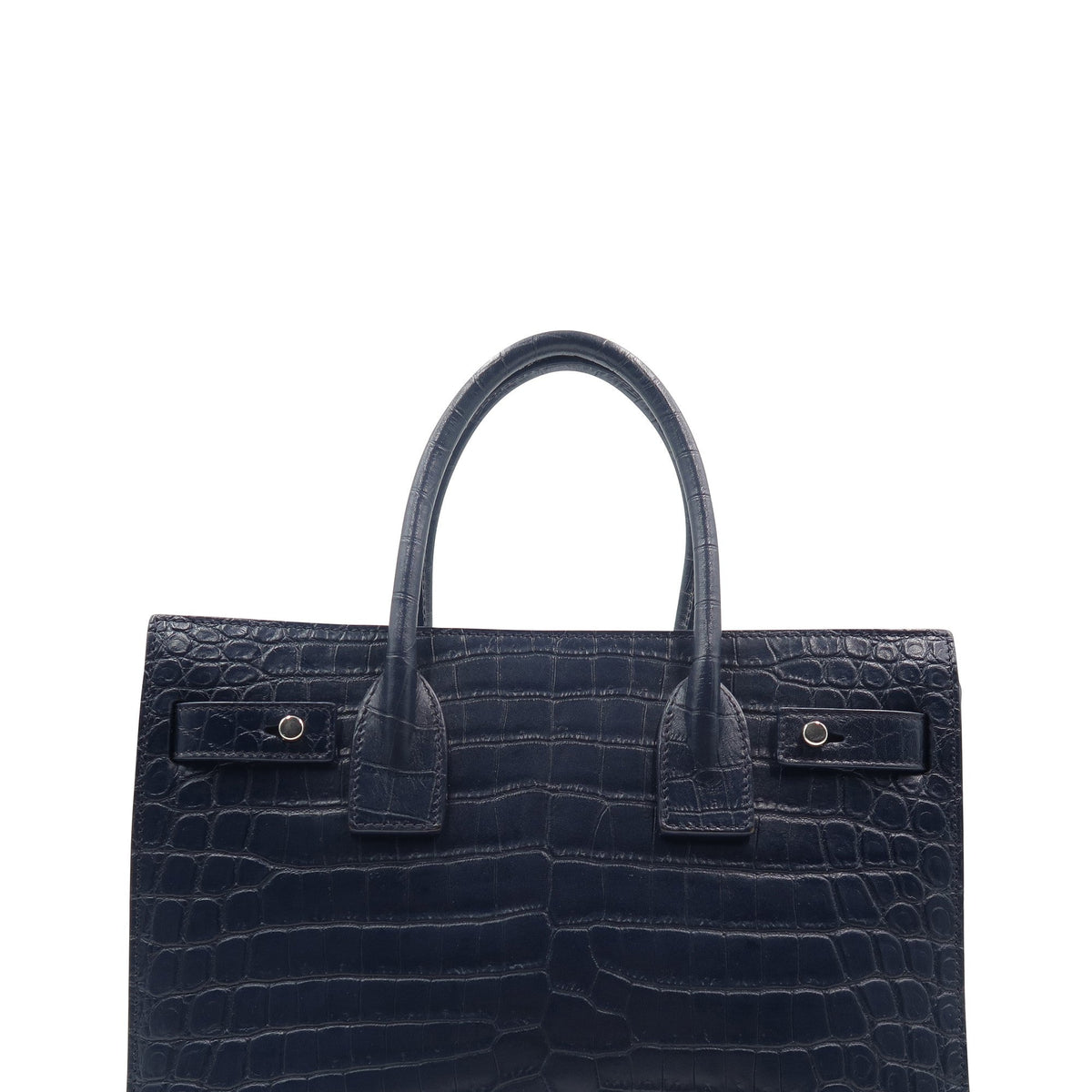 Saint Laurent Bags? Saint Laurent Baby Sac De Jour Souple Crocodile Embossed Navy Elegant Everyday Designer Handbag