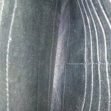 Close-up of Becky bags hardware and fine stitching