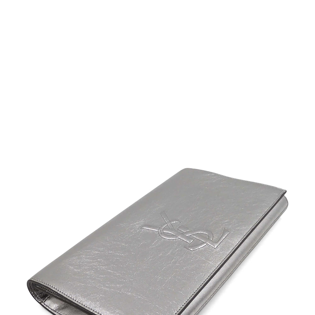 Saint Laurent Bags? Saint Laurent Belle De Jour Clutch Silver Luxury Designer Leather Handbag