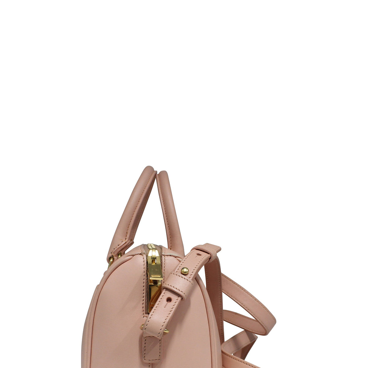 Close-up of Classic bags hardware and fine stitching