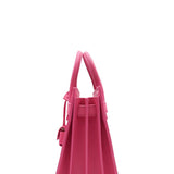 Close-up of Classic bags hardware and fine stitching