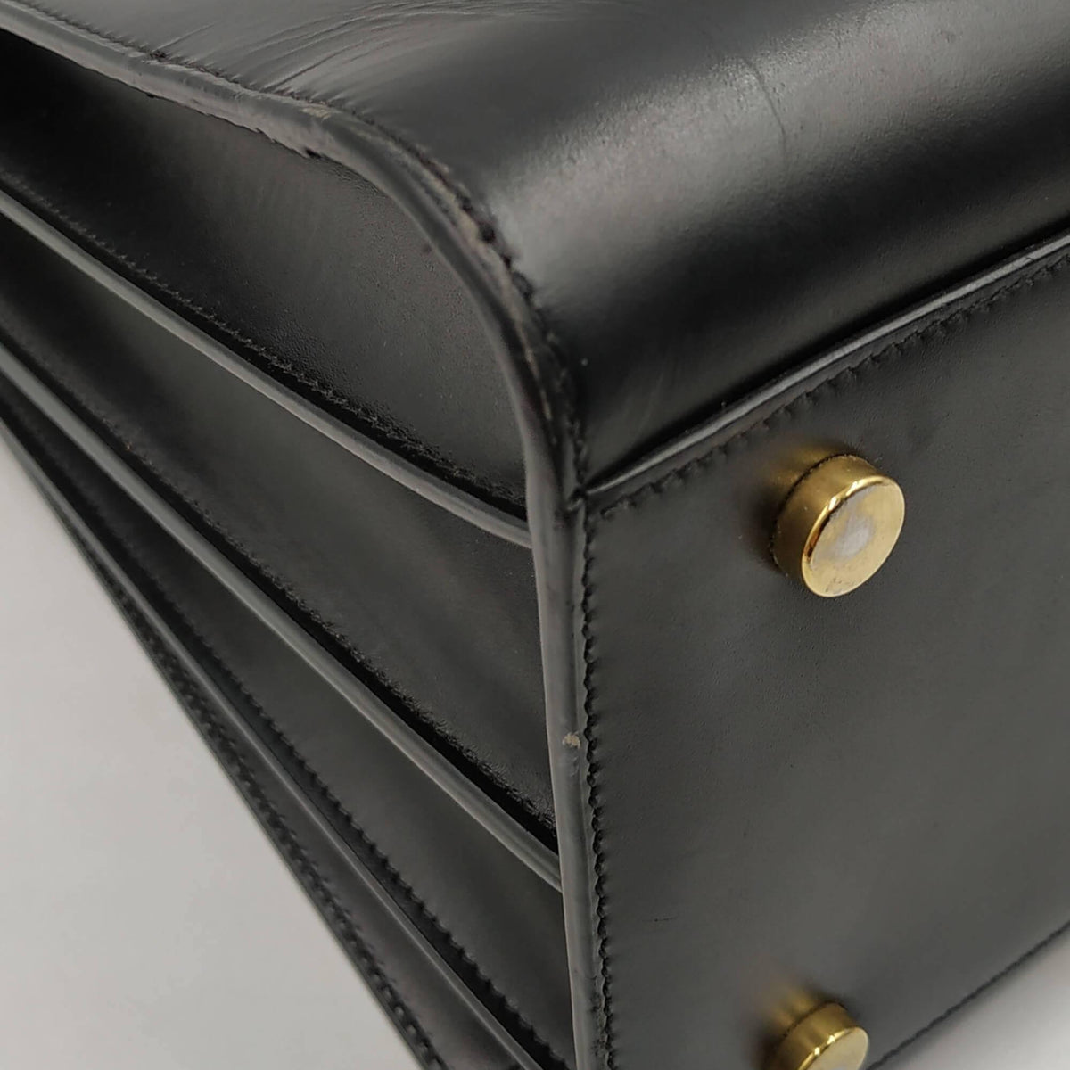 Classic premium bags detail and craftsmanship close-up