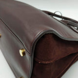 Close-up of Classic bags hardware and fine stitching