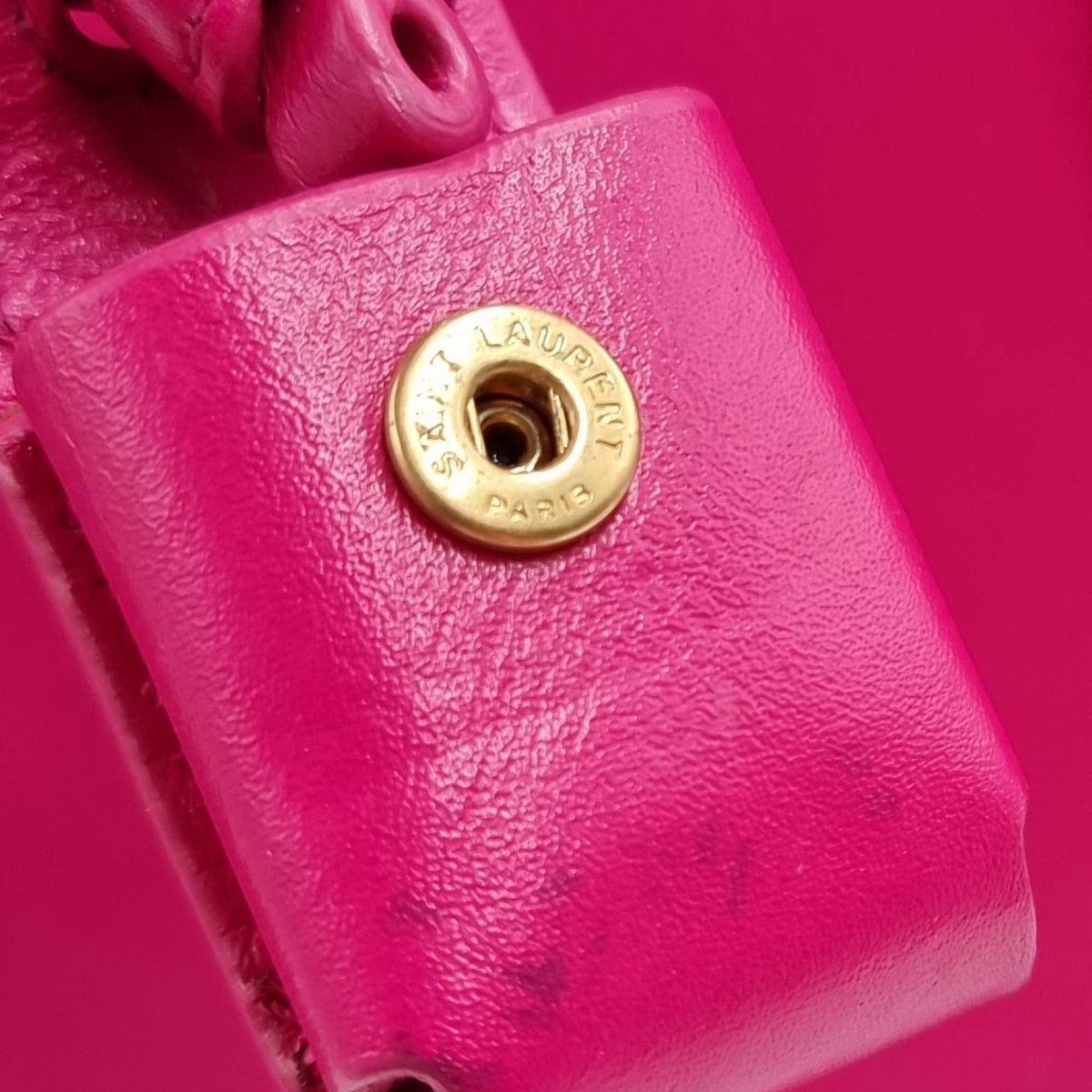 Classic premium bags detail and craftsmanship close-up