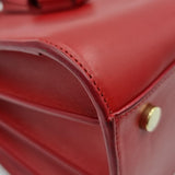 Close-up of Classic bags hardware and fine stitching