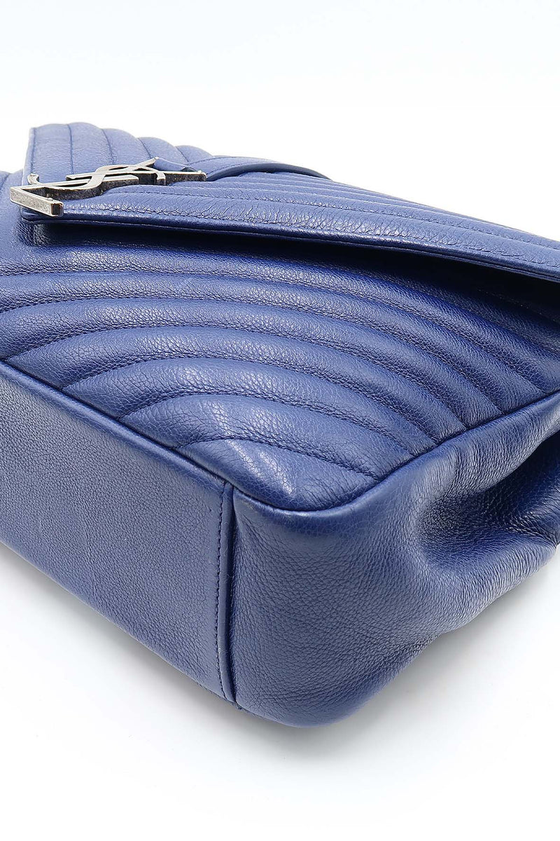 Close-up of Large bags hardware and fine stitching