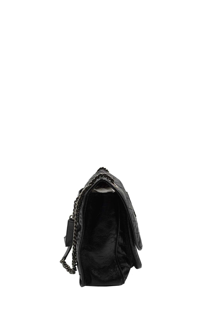 Close-up of Large bags hardware and fine stitching