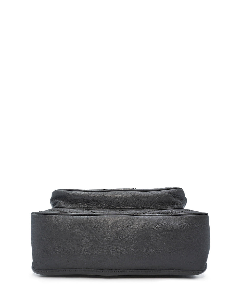 Large premium bags detail and craftsmanship close-up