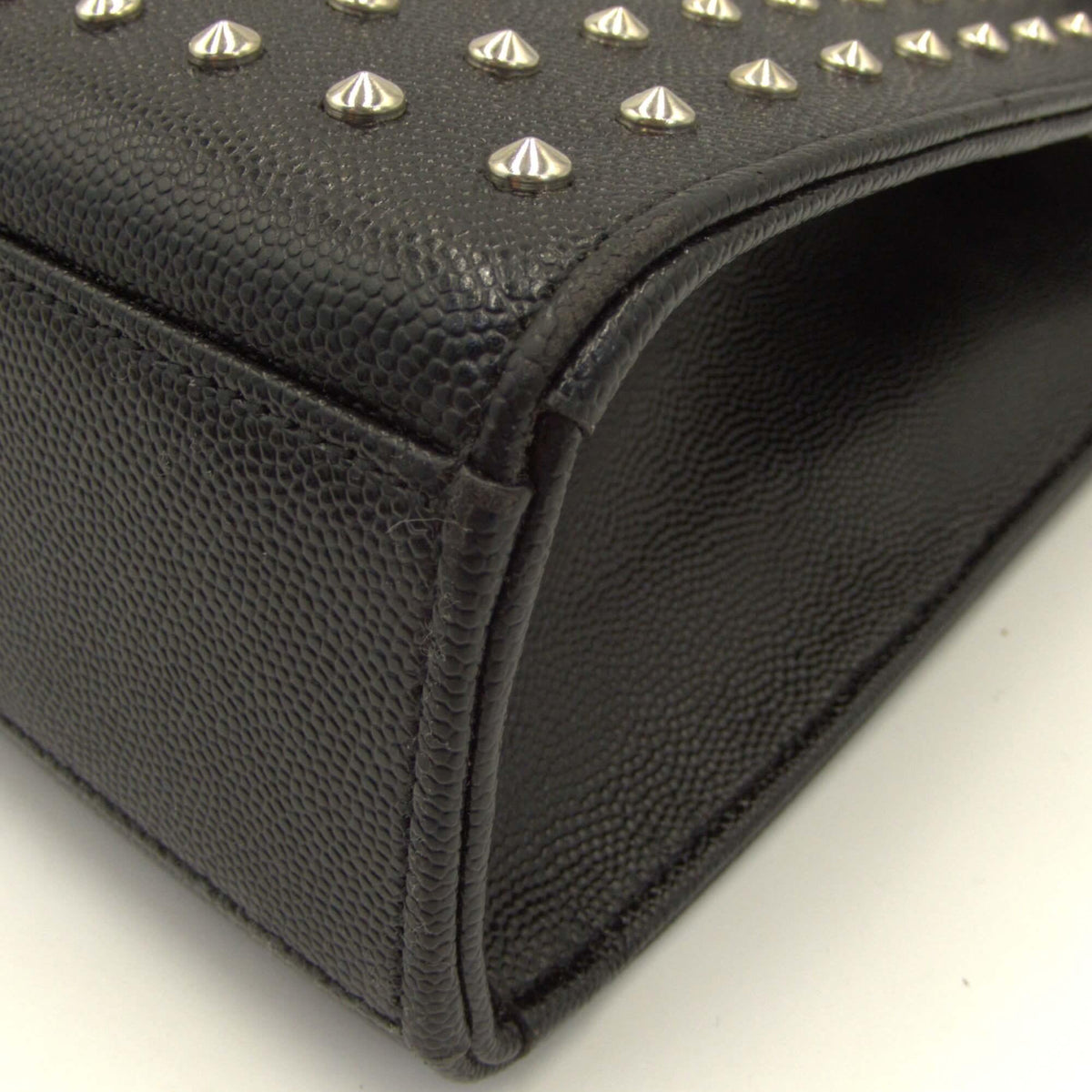 Large premium bags detail and craftsmanship close-up