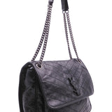 Large premium bags detail and craftsmanship close-up