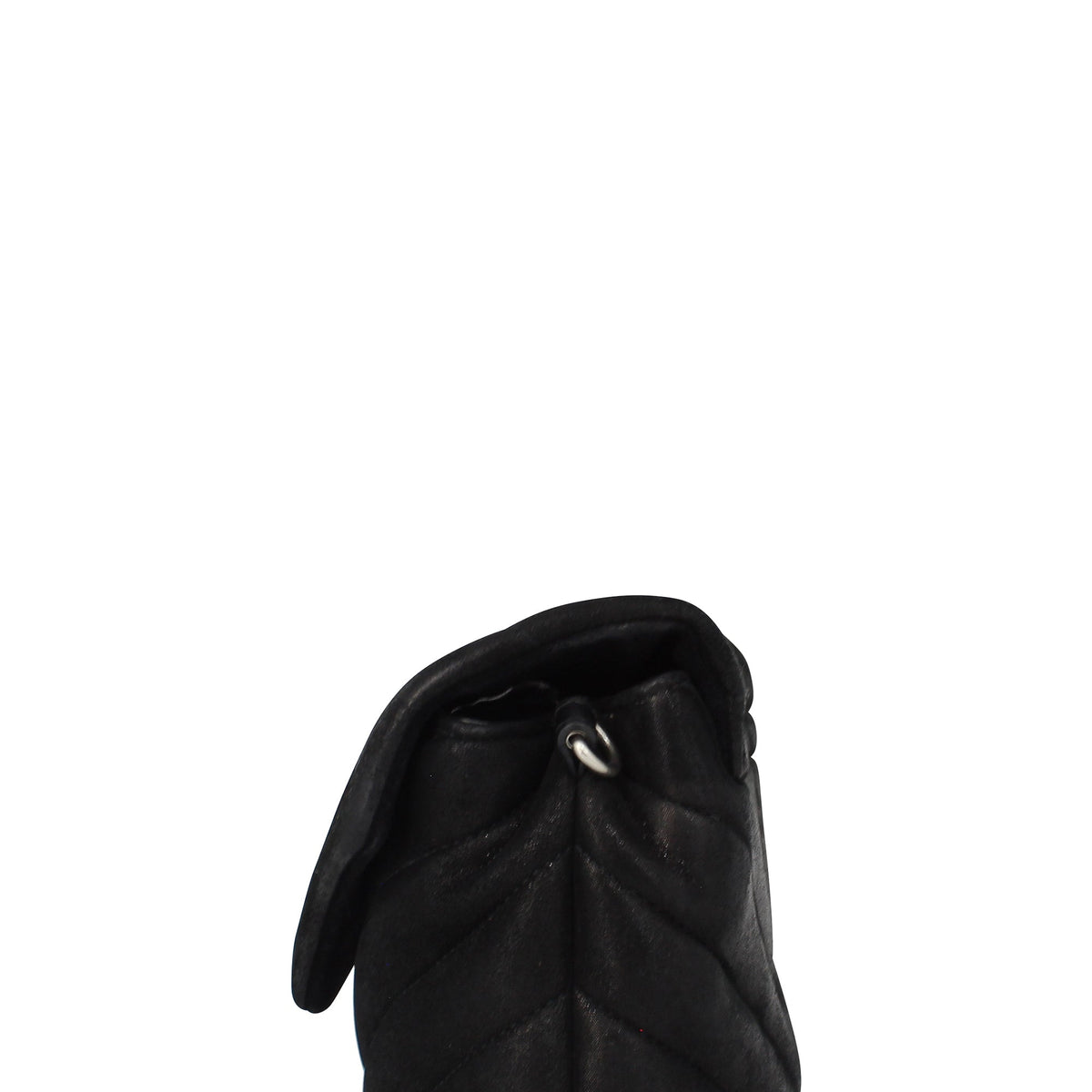 Close-up of Loulou bags hardware and fine stitching