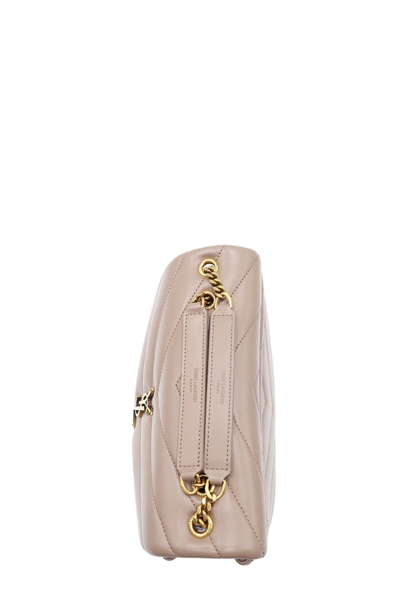 Close-up of Loulou bags hardware and fine stitching