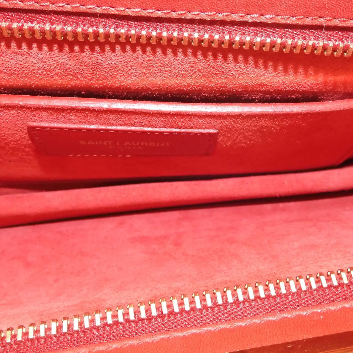 Close-up of Lutetia bags hardware and fine stitching