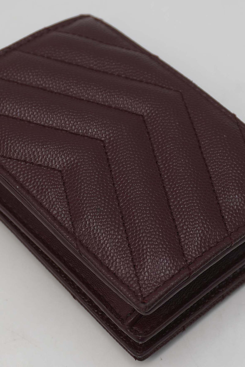 Close-up of Matelasse bags hardware and fine stitching