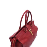 Close-up of Medium bags hardware and fine stitching