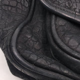 Close-up of Medium bags hardware and fine stitching