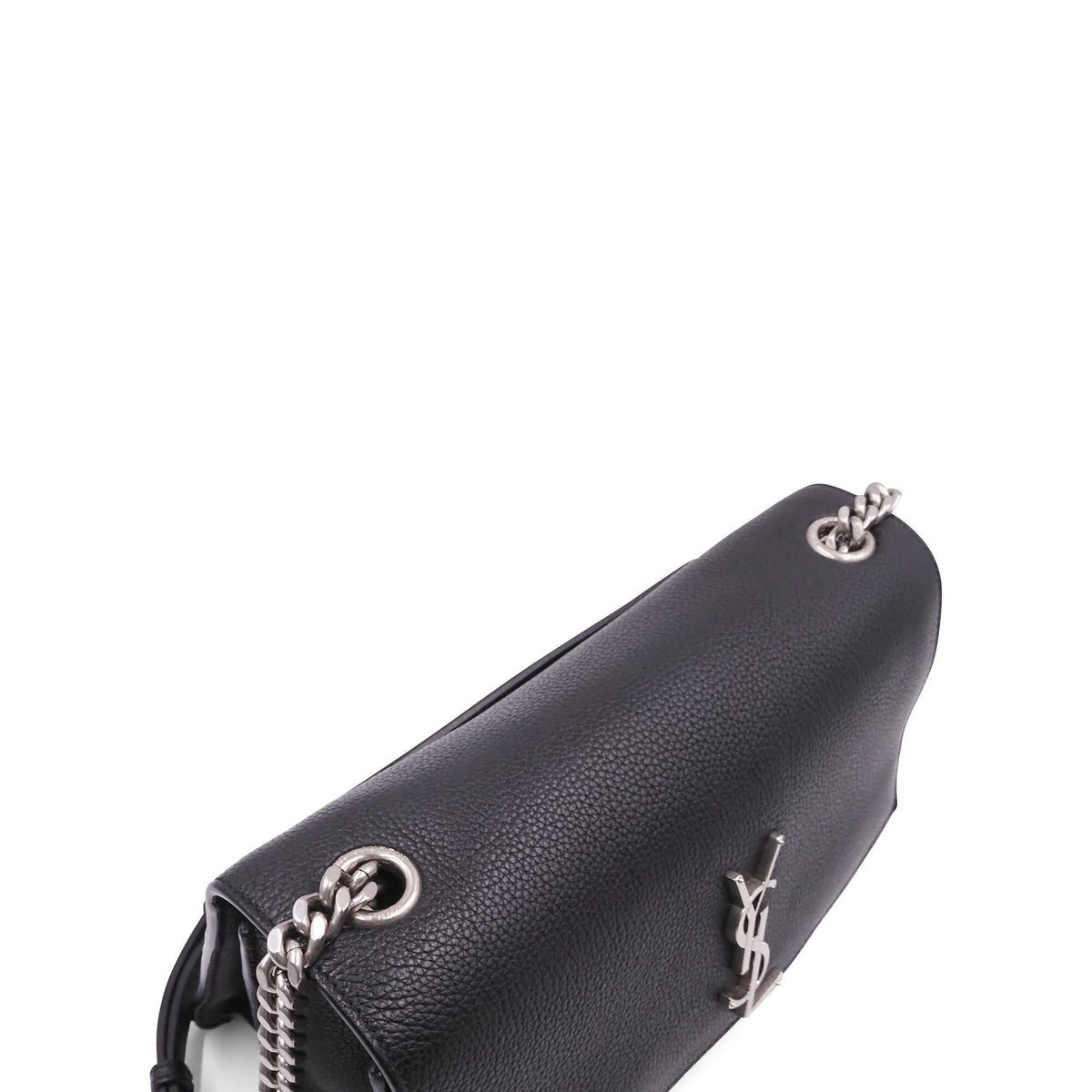 Close-up of Monogram bags hardware and fine stitching