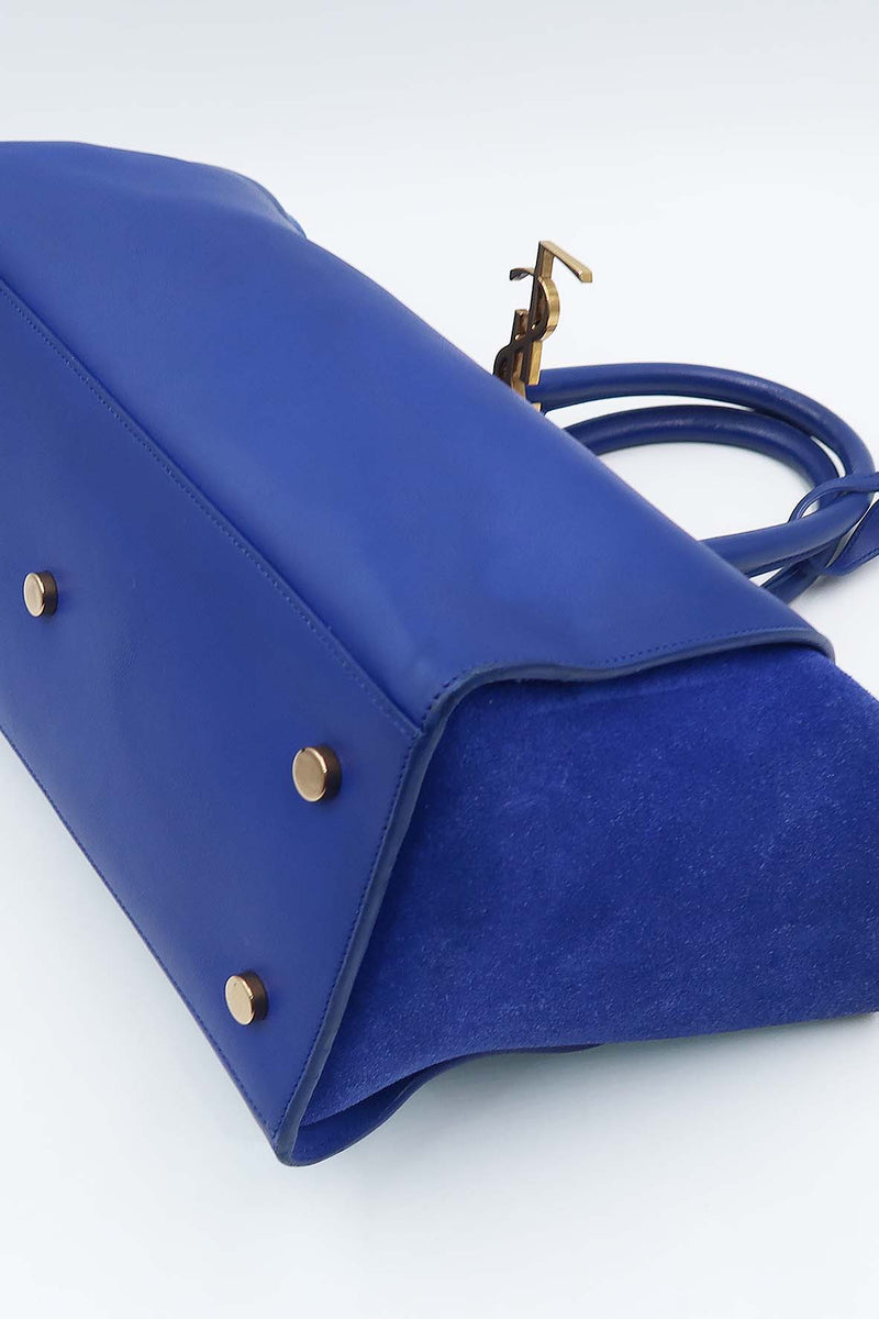 Monogram premium bags detail and craftsmanship close-up