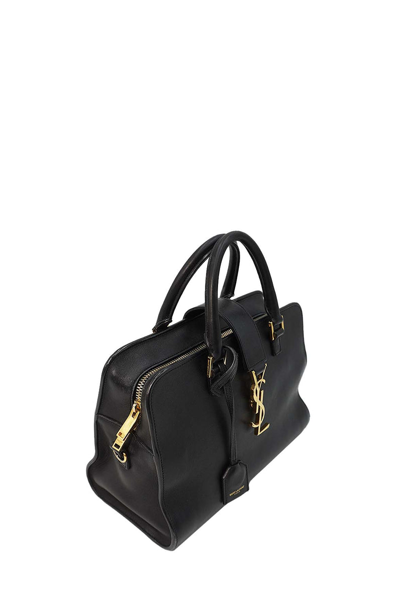 Saint Laurent Bags- Saint Laurent Baby Monogram Cabas Tote Black Luxury Designer Leather Handbag